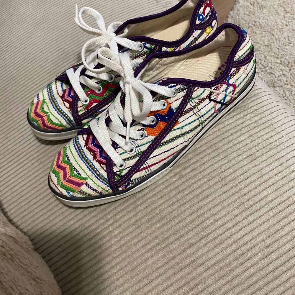 Unique Guatemala Made Colorful Sneakers